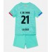 Barcelona Frenkie de Jong #21 Replika Babykläder Tredje matchkläder barn 2023-24 Korta ärmar (+ Korta byxor)
